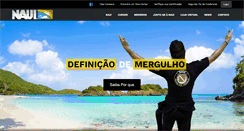 Desktop Screenshot of naui.com.br